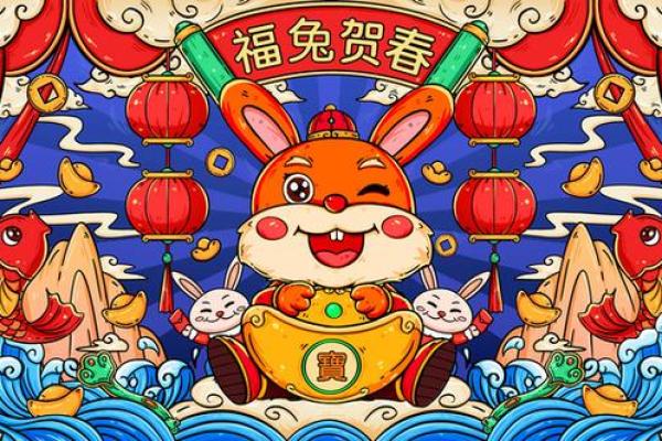 2023兔年绘画 2023兔年绘画