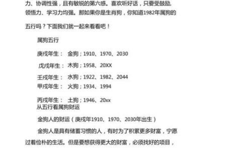 1982属狗最佳发财年龄_1982属狗最佳发财年龄揭秘财运巅峰在何时