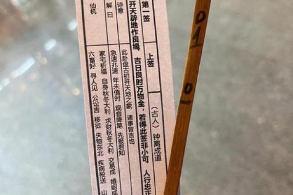 观音灵签每日一签