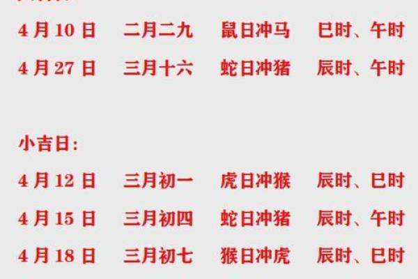2021年4月提车最佳吉日期是哪天 2021年4月提车最佳吉日期是哪天