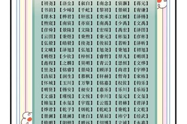 属鸡亥时出生的男孩该如何起名，宜用什么字姓名