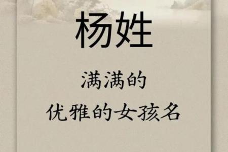 杨姓女孩名字大全-杨姓女孩起名字大全-杨姓名字大全姓名