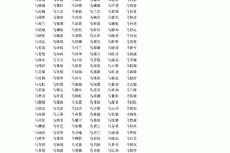 早上出生的属马男孩起名宜用什么字姓名