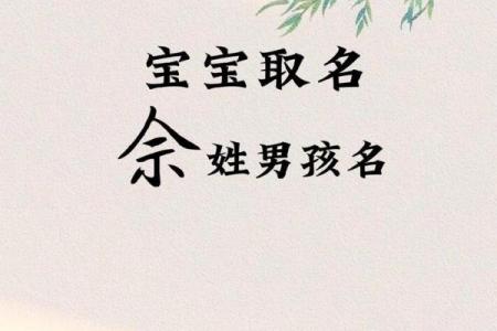 2019年出生的姓余女孩如何起名，宜用什么字姓名